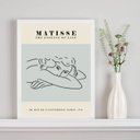 Ver imagem 1 de Quadro Poster Matisse - The Essence Of Line 33x24cm:madeira Preta