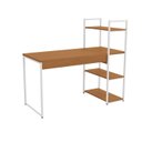 Ver imagem 2 de Conjunto Completo para Escritório 6 Peças com Mesa Escrivaninha Linha Industrial Kappesberg