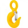 Gancho de aço com olhal 15 toneladas 3/8" com trava Vonder - 3