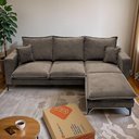 Ver imagem 5 de Chaise Modular Boma 60x70x40cm Boucle Marrom Sofá Inbox