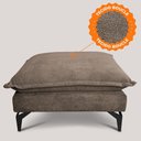 Ver imagem 4 de Chaise Modular Boma 60x70x40cm Boucle Marrom Sofá Inbox