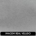 Ver imagem 4 de Sofá 2 Lugares Living 160cm e 1 Poltrona Giratória Garbin K04 Veludo Cinza - Mpozenato