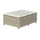 Ver imagem 1 de Conjunto Box Viúva Mola Prodormir Hercules New Marrom