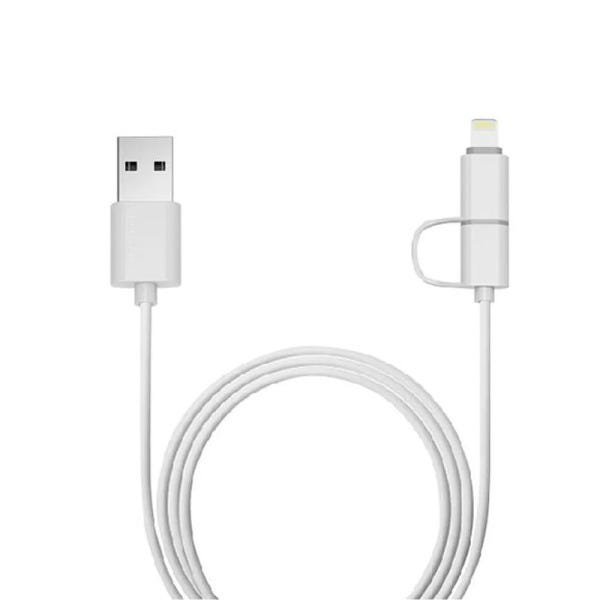 Cabo USB - Compatível com Iphone 5/6 USB-Ul3000Wh 1M Mfi Plusc - 1
