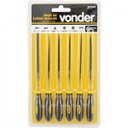 Ver imagem 2 de Jogo de limas agulha com cabo com 6 peças Vonder