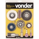 Ver imagem 1 de Jogo de pontas montadas e escova com 10 peças Vonder