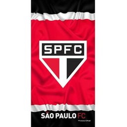 Toalha de Time Buettner Felpudo Estampado São Paulo - 1