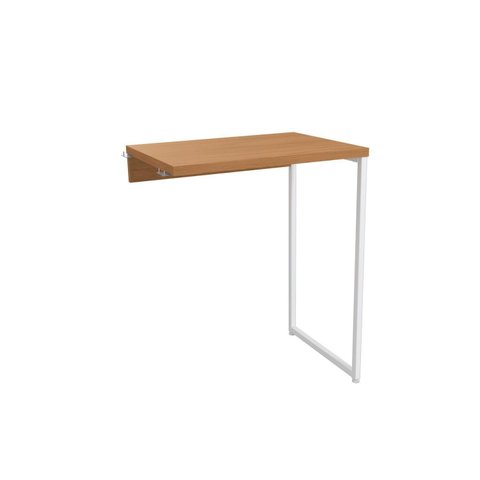 Mesa de Apoio 600x450mm Kappesberg Crome Industrial Marrom/Canela/Branco
