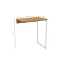 Ver imagem 3 de Mesa de Apoio 600x450mm Kappesberg Crome Industrial Marrom/Canela/Branco