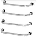 Ver imagem 1 de Barras de Apoio 80cm em Alumínio Alto Brilho Kit 4 Peças