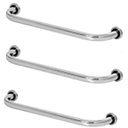 Ver imagem 1 de Barras de Apoio 80cm em Alumínio Alto Brilho Kit 3 Peças