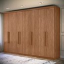 Ver imagem 3 de Guarda Roupa Casal Grande Master New 8 Portas 4 Gavetas Santos Andira