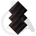 Ver imagem 2 de Piso Tátil Direcional Pvc 25x25cm Kit 16pçs Preto