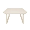 Ver imagem 4 de Mesa de Centro Lateral de Apoio para Sala Estar Square Off White Laca