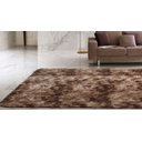 Ver imagem 1 de Tapete Peludo Marrom Mesclado 2,40Mx2M