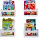 Ver imagem 2 de Prateleira Porta Livros Quarto de Bebê Montessoriano 30cm