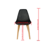 Cadeira Charles Eames Colmeia Solid Wood 131ppf Preto - 3