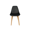 Ver imagem 1 de Cadeira Charles Eames Colmeia Solid Wood 131ppf Preto