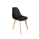 Ver imagem 2 de Cadeira Charles Eames Colmeia Solid Wood 131ppf Preto