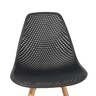 Cadeira Charles Eames Colmeia Solid Wood 131ppf Preto - 4