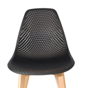 Ver imagem 5 de Cadeira Charles Eames Colmeia Solid Wood 131ppf Preto