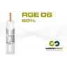 CABO COAXIL RG6 Cabletech - Rolo / 100 - 2