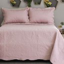 Ver imagem 3 de Kit Colcha Cobre Leito New Every Day Casal Amsterda Rose Cristal Sonhare Sultan
