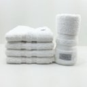 Ver imagem 1 de Toalha de Rosto Branca 100% Algodão Egípcio Da Buddemeyer