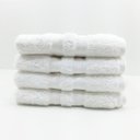 Ver imagem 2 de Toalha de Rosto Branca 100% Algodão Egípcio Da Buddemeyer