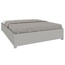 Ver imagem 2 de Cama Box Tcil Casal Mônaco Madeirado. Suporte 200kg Offwhite