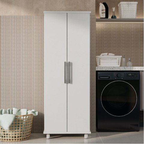 Armário Multiuso para Área de Serviço 2 Portas Arezzo