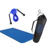 Yoga tapete colchonete em eva mochila corda pular silicony - 1