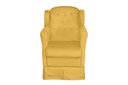 Ver imagem 3 de Puff e Poltrona Amamentação Balanço Quarto Baby Suede Mostarda - Incasa Decor