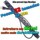 Ver imagem 2 de Régua de 12 Tomadas 10a com Caixa de Metal Padrão 19 para Extensão Rack Cftv