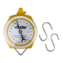 Ver imagem 3 de Balança Suspensa Tipo Relógio Capacidade 100kg Com Gancho Vonder Balança De Precisão Portátil