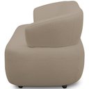 Ver mais imagens de Kit Sofá 3 Lugares para Sala 198cm com 01 Poltrona Orgânica Florea M05 Bouclê Bege - Lyam Decor