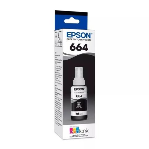 Refil para Ecotank Preto T664120Al Epson Pt 1 Un