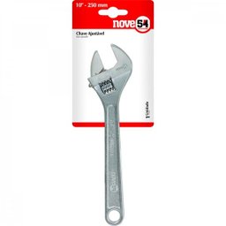 Chave ajustável 10" cromada Nove54 - 2