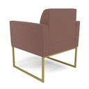 Ver imagem 5 de Poltrona Base Industrial Dourado Marisa Veludo D03 - D?rossi