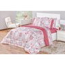 Kit Edredom Casal Padrão Dupla Face 3 Peças Naturale Rosê - 2