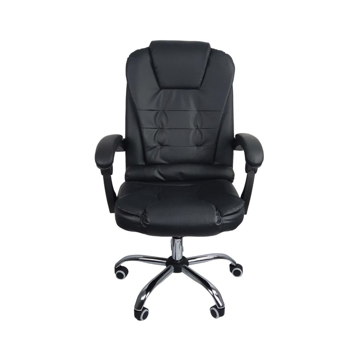 Cadeira de Escritório Presidente Reclinável Ergonômica - Preto - 5