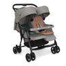 Carrinho de Gêmeos Aire Twin Cinza Pebble - Joie - 2