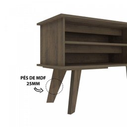 Rack para TV até 50 Polegadas 1 Portas 2 Nichos Frank Artely - 9