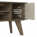 Ver mais imagens de Rack para TV até 50 Polegadas 1 Portas 2 Nichos Frank Artely
