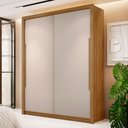 Ver imagem 1 de Guarda Roupa Dubai Nature/fendi - Vila Rica