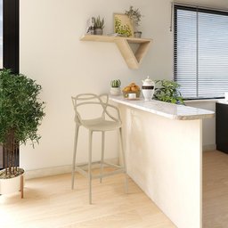 Banqueta Alta Allegra Design Cozinha/Bancada - 2