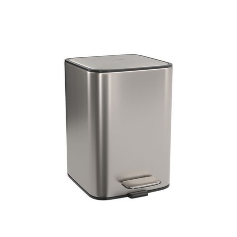 Lixeira Quadrada com Pedal Suprema 5l Inox Deca Deca Metais