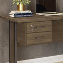 Ver imagem 2 de Gaveteiro de Mesa 2 Gavetas com Chave Versatile Munique 37cm