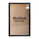 Ver imagem 1 de Moldura Quadro Caixa 3cm 15x21cm Foto Poster Ilustração com Vidro - Várias Cores Tacolado Moldura Ca