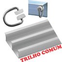 Ver imagem 2 de Cortina 3 Metros Sala Quarto Escritório Semiblackout para Trilho Comum Bege